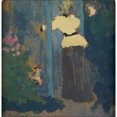Lot 109 - Edouard Vuillard French, 1869-1940 The Black...