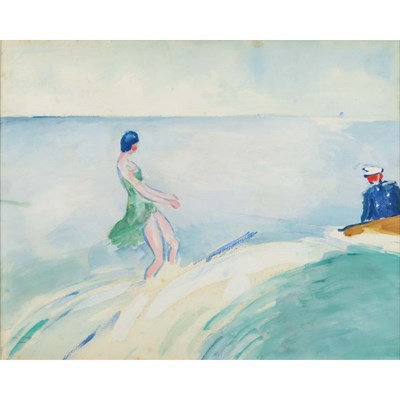Lot 113 - Kees Van Dongen Dutch, 1877-1968 Deauville...