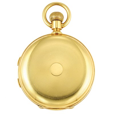 Lot 565 - Gentleman's Hunting Case Split Second Chronograph Pocket Watch