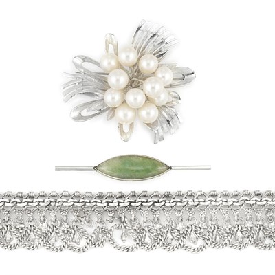 Lot 944 - Group of Sterling Silver and Metal Jewelry