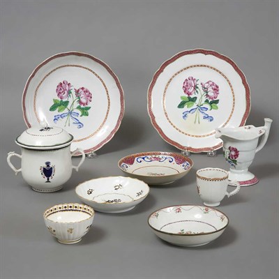 Lot 236 - Group of Twenty Chinese Export Famille Rose...