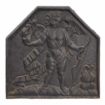 Lot 173 - French Cast Iron Fireback Early 18th century...