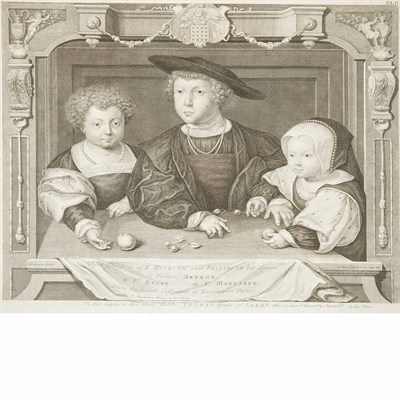 Lot 102 - George Vertue A DESCRIPTION OF NINE HISTORICAL...
