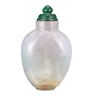 Lot 135 - Chinese Jadeite Snuff Bottle 19th/20th Century...