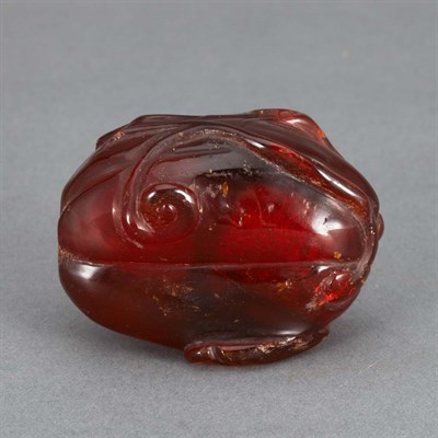 Lot 224 - Chinese Amber Snuff Bottle Early 20th century...
