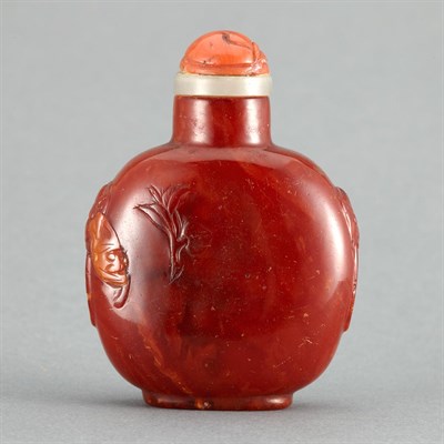 Lot 223 - Chinese Amber Snuff Bottle 19th/20th Century...