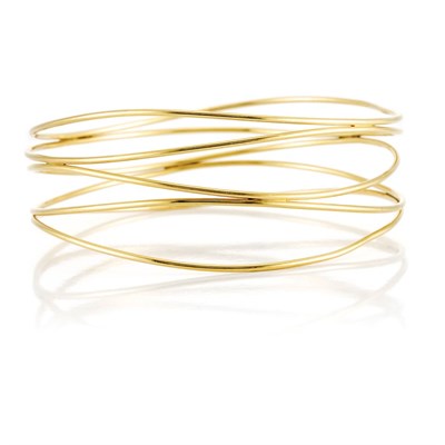 Lot 161 - Gold Wire Bangle Bracelet, Tiffany & Co., Elsa Peretti