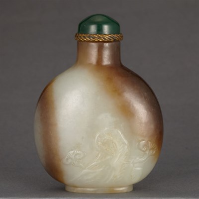 Lot 130 - Chinese Jade Snuff Bottle 19th Century The...