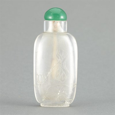 Lot 53 - Chinese Rock Crystal Snuff Bottle 18th/19th...