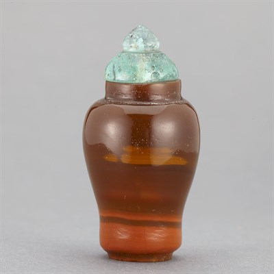 Lot 153 - Chinese Glass Snuff Bottle 19th/20th Century...