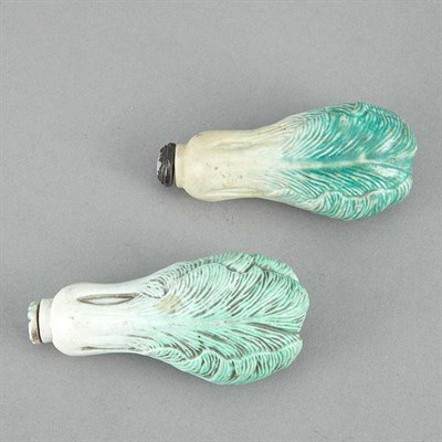 Lot 48 - Two Chinese Porcelain Snuff Bottles Early 20th...