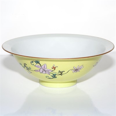 Lot 240 - Chinese Famille Rose Porcelain Bowl Diameter 7...