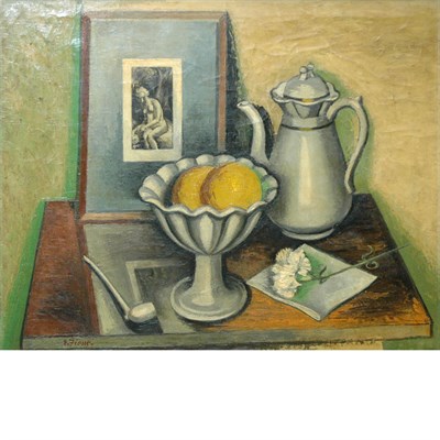 Lot 54 - Ernest Fiene American, 1894-1965 Still Life...