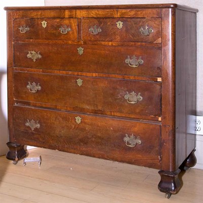 Lot 308 - English Mahogany Chest of Drawers Height 39...