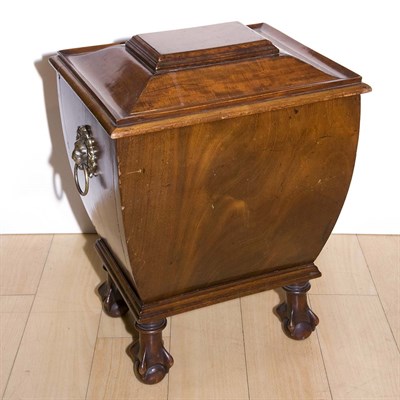 Lot 321 - English Mahogany Cellaret Height 18 inches,...