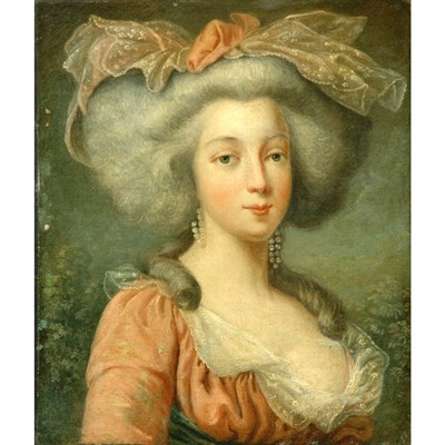 Lot 48 - French School 18th/19th Century Portrait of...