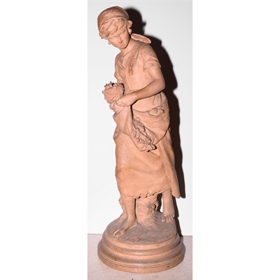 Lot 413 - Terra Cotta Figure of a Young Woman Height 27...