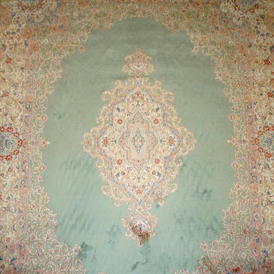 Lot 609 - Kirman Carpet Southeast Persia, mid 20th...