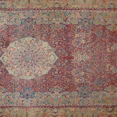 Lot 698 - Kirman Carpet Southeast Persia, circa 1930 The...