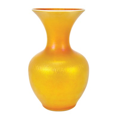 Lot 524 - American Art Glass Vase Circa 1920 The ovoid...