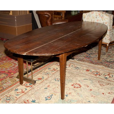 Lot 140 - Provincial Oak Farm Table Height 29 inches,...