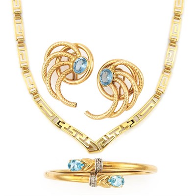 Lot 406 - Group of Gold Jewelry