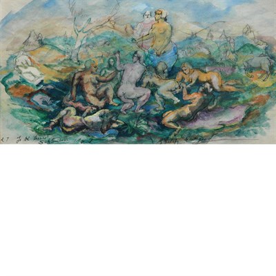 Lot 51 - Philip Howard (Blashki) Evergood American,...
