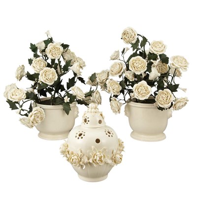 Lot 342 - Pair of Porcelaine de Paris Porcelain...