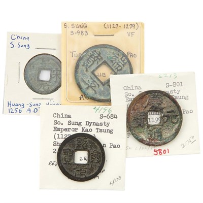Lot 141 - China, Southern Sung Dynasty Rounds Choice...