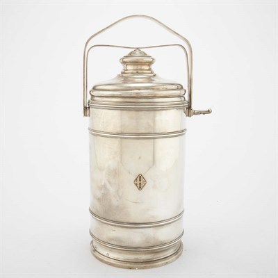 Lot 307 - Cartier Sterling Silver Ice Bucket Height 11...