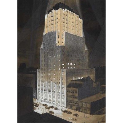 Lot 303 - Lawrence Edwin Blazey American, 1902-1999...