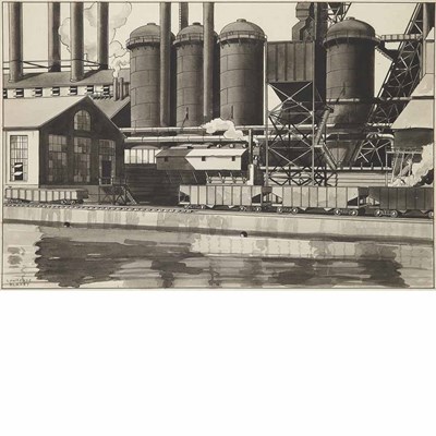 Lot 305 - Lawrence Edwin Blazey American, 1902-1999...