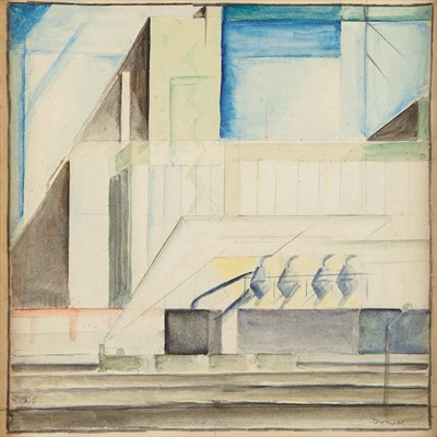 Lot 284 - Werner Drewes German/American, 1899-1985 Grain...