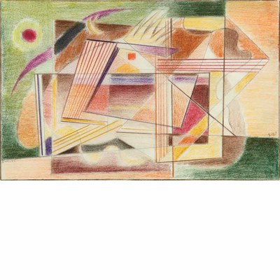 Lot 285 - Werner Drewes German/American, 1899-1985...