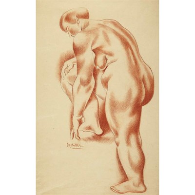 Lot 288 - Jan Matulka Czech/American, 1890-1972 Female...