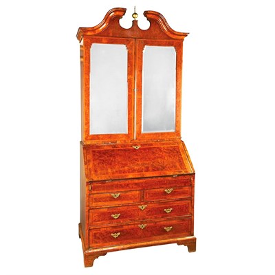 Lot 224 - George II Feather Banded Walnut and...