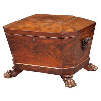 Lot 473 - Regency Mahogany Cellaret First quarter of the...