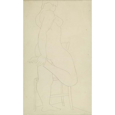 Lot 290 - Jan Matulka Czech/American, 1890-1972 Female...