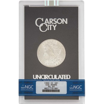 Lot 322 - United States, 1884 Carson City Dollar...