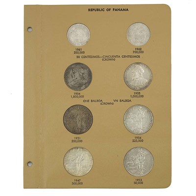 Lot 473 - Panama, 1/2 Centesimo to One Balboa 1904 to...