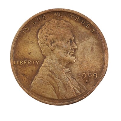 Lot 302 - United States, 1909 S, V.D.B. Lincoln Cent...