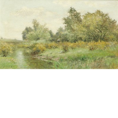 Lot 17 - Albert Babb Insley American, 1842-1937 Verdant...