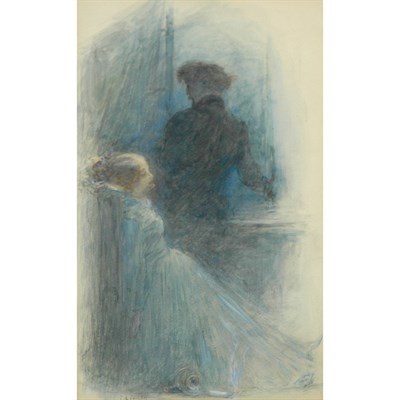 Lot 49 - Charles-Lucien Leandre French, 1862-1930 The...