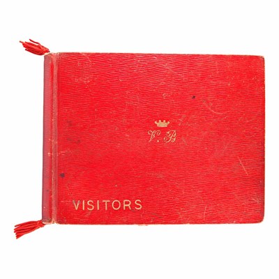 Lot 153 - [VISITING BOOK] The Visiting Book of Violet,...
