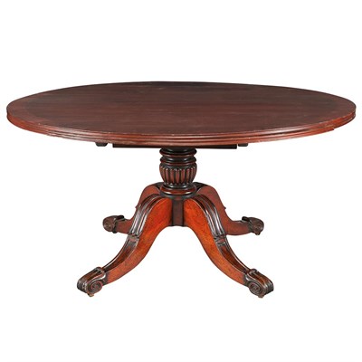 Lot 460 - William IV Mahogany Center Table The later...