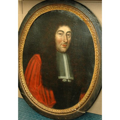 Lot 36 - French School 17th Century Portrait of a...