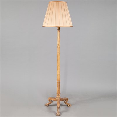 Lot 403 - Italian Neoclassical Style Parcel Gilt Walnut...