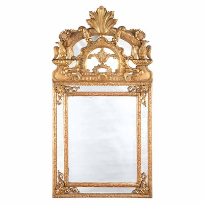 Lot 175 - Early Louis XV Style Gilt-Wood Mirror The...