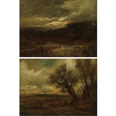 Lot 20 - Charles Henry Miller American, 1842-1922 Mill...