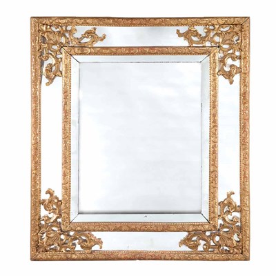 Lot 153 - Regence Gilt-Wood Mirror The rectangular...